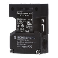Schmersal AZ 15 ZVK-M16 Bedienungsanleitung