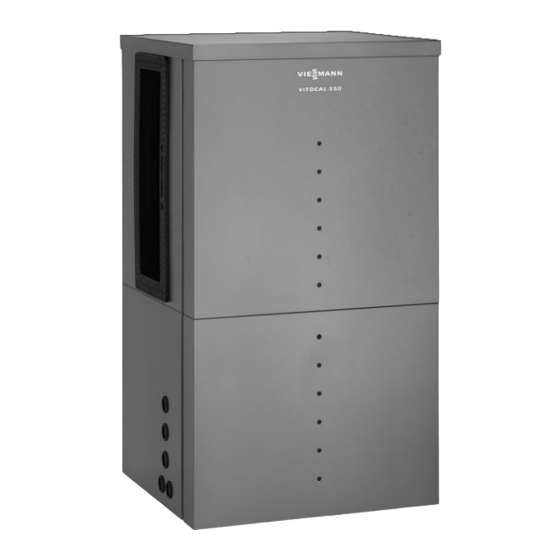 Viessmann VITOCAL 350-A AWH-1 Handbücher