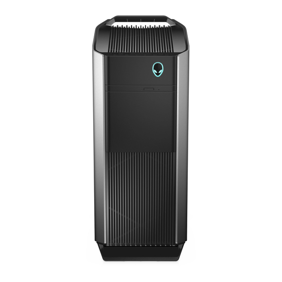 Alienware Aurora R8 Einrichtung Und Technische Daten