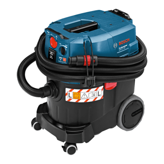 Bosch GAS 35 L AFC Professional Originalbetriebsanleitung