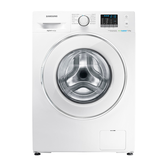 Samsung WF80F5 Series Benutzerhandbuch