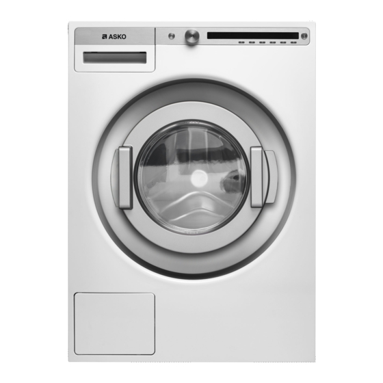 Asko WMC6863P Gebrauchsanleitung