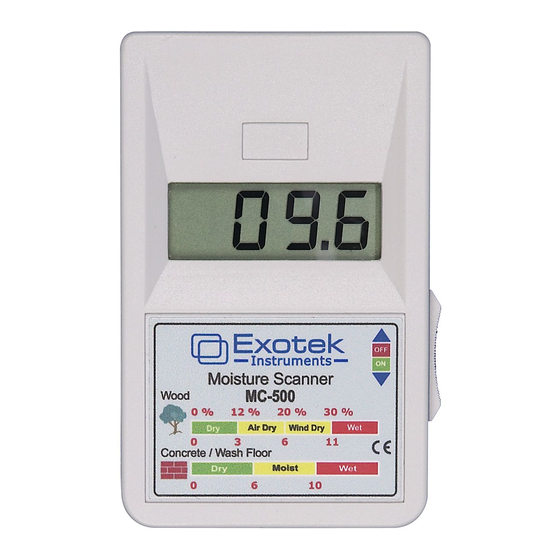 exotek MC-500 Anleitung