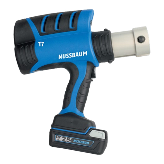 Nussbaum T7 Bedienungsanleitung