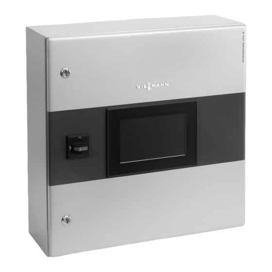 Viessmann VITOCONTROL 200-M Bedienungsanleitung Für Den Anlagenbetreiber