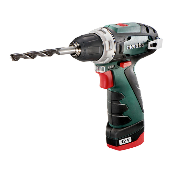 Metabo PowerMaxx BS Originalbetriebsanleitung