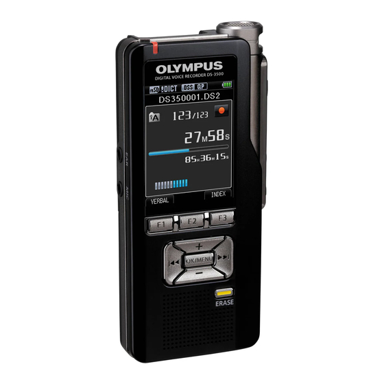 Olympus DS-3500 Bedienungsanleitung