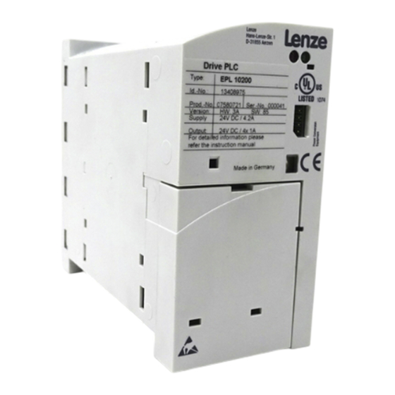 Lenze Drive PLC Montageanleitung