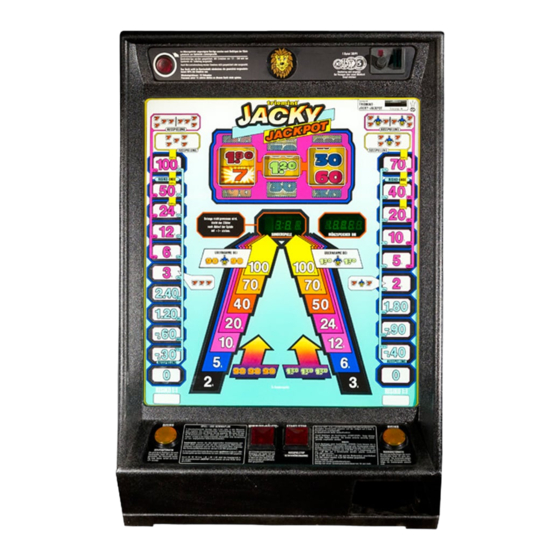 NSM triomint Jacky Jackpot Technische Anleitung
