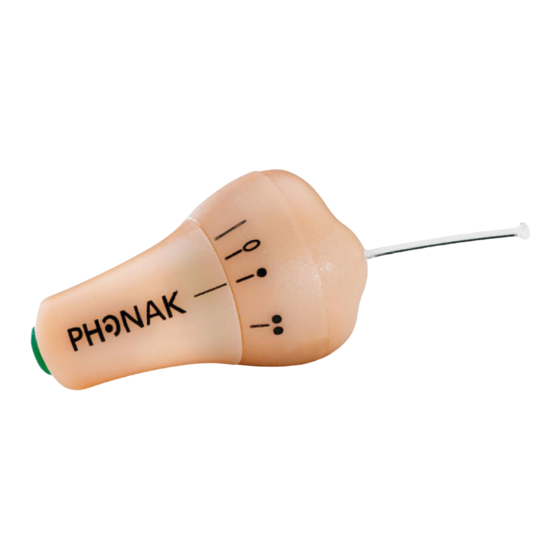 Phonak Invisity Gebrauchsanweisung