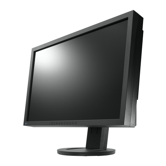 Eizo FlexScan SX2262W Installationsanleitung