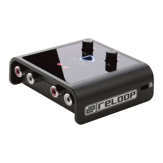 Reloop Play Bedienungsanleitung