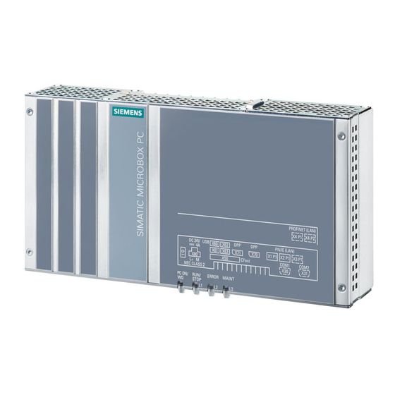 Siemens SIMATIC IPC427E Produktinformation