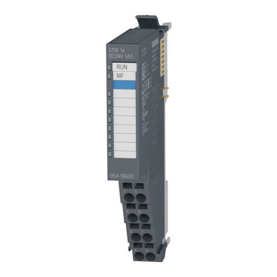 YASKAWA SLIO FM 054 Stepper Handbuch