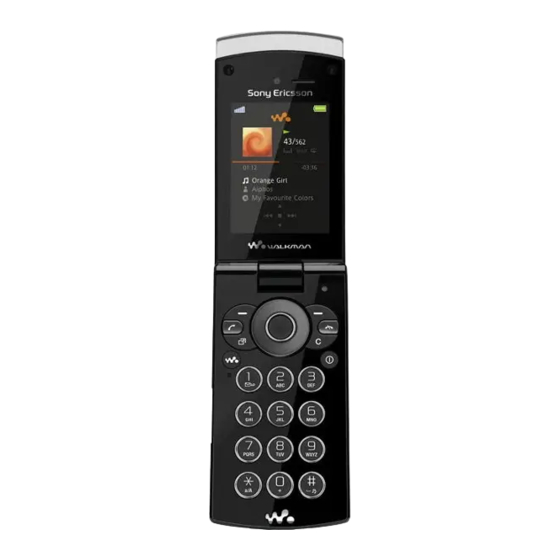 Sony Ericsson W980 Bedienungsanleitung