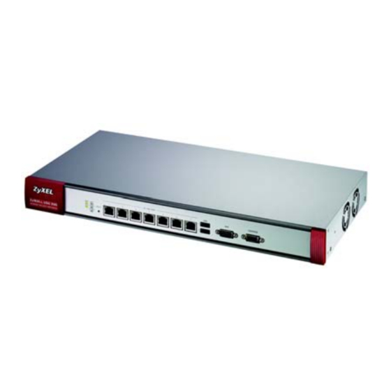 ZyXEL ZyWALL USG 300 Schnellstartanleitung