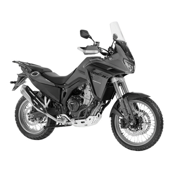 RIEJU Aventura 500i ABS Euro 5 2025 Bedienerhandbuch