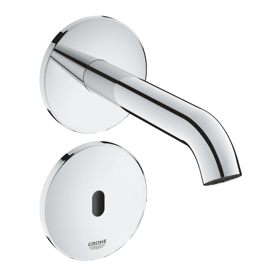 Grohe ESSENCE E series Installation