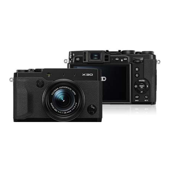 FujiFilm FinePix X30 Bedienungsanleitung