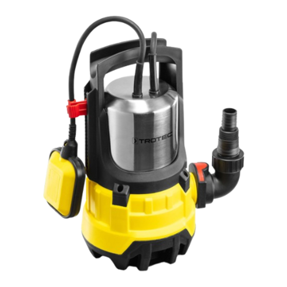 Trotec TWP 4036 E Bedienungsanleitung
