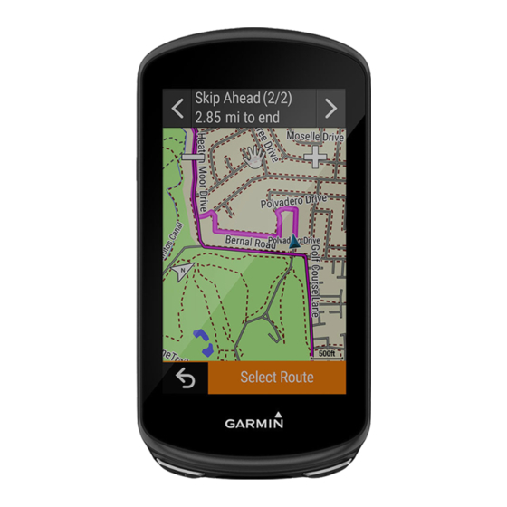 Garmin EDGE 1030 PLUS Benutzerhandbuch