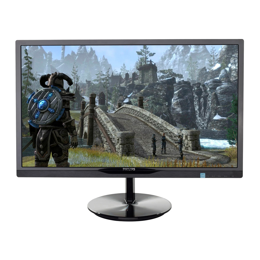 Philips 244E5 Bedienungsanleitung