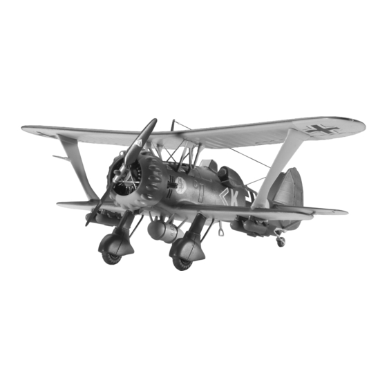 REVELL Henschel Hs 123 A-1 Bedienungsanleitung