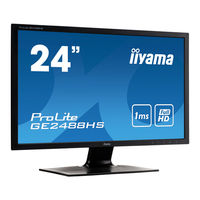iiyama G-Master GE2488HS Bedienungsanleitung