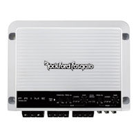 Rockford Fosgate M600-4D Einbau Und Betrieb