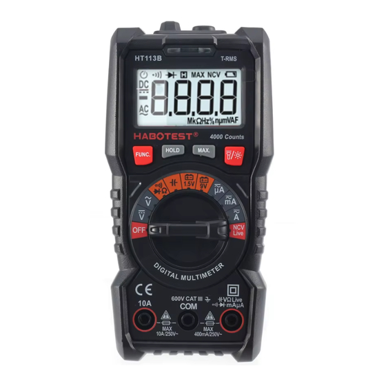 Kaiweets HT113B Bedienungsanleitung