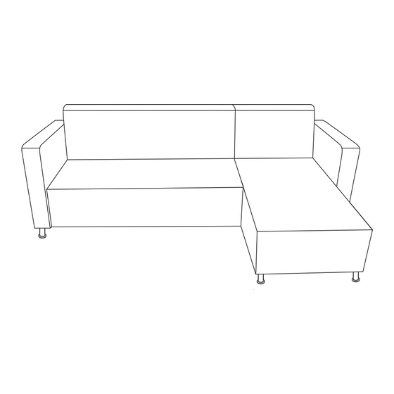 CONFORAMA JONASS ANGLE FX Montageanleitung
