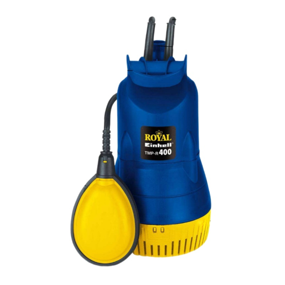 EINHELL Royal TMP-R 400 Bedienungsanleitung