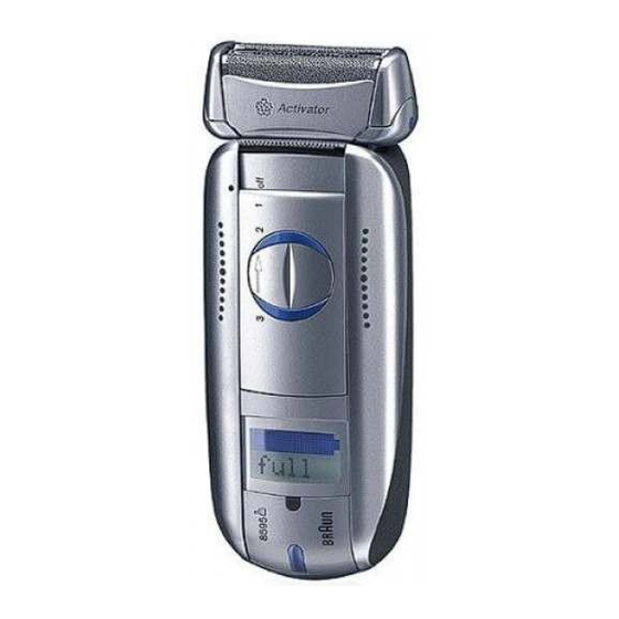 Braun Clean Charge Activator 8595 Bedienungsanleitung