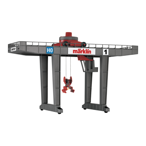 Märklin 72452 Handbuch
