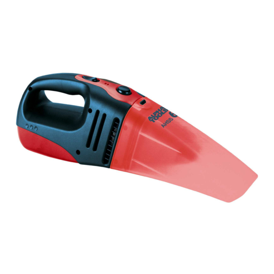 Alpha tools AHSS 6 Bedienungsanleitung
