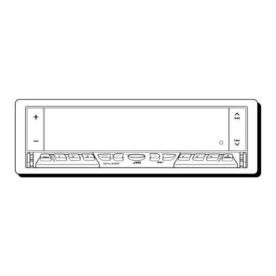 JVC KD-LX30R Einbauanleitung Und Anschlussanleitung