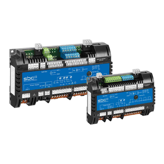 SBC PCD7.LRL2 Installation Und Betriebsanleitung