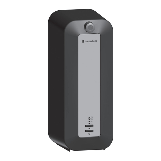 Inventum TITANIUM HotSpot 4-Liter-Solo Benutzer- Und Installationsanleitung