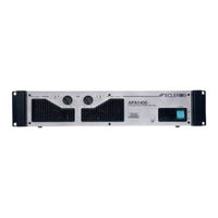 Ecler APA1000 Bedienungsanleitung