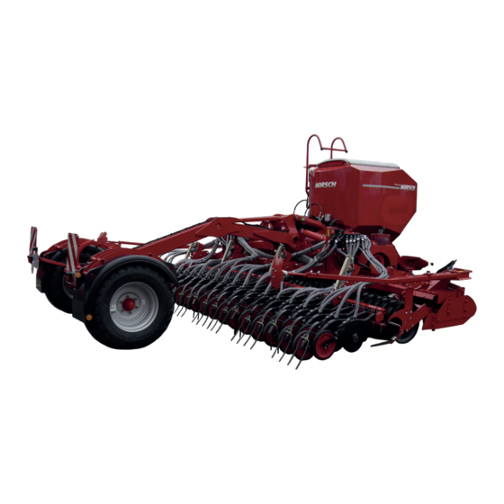 HORSCH PRONTO 6 KR Betriebsanleitung