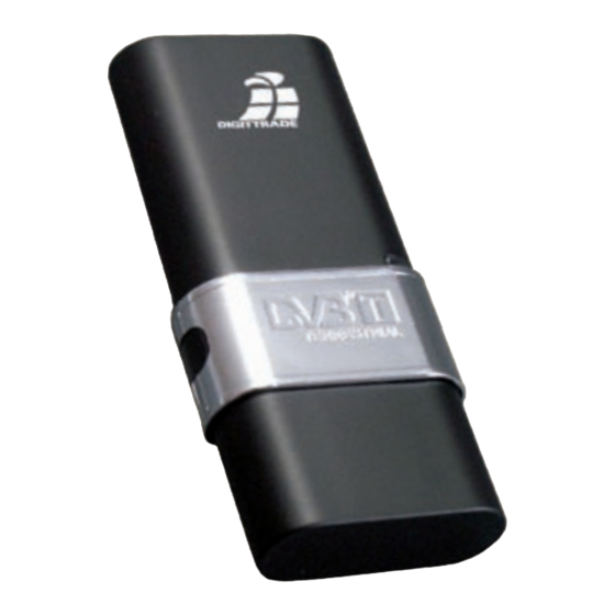 Digittrade USB DVB-T Stick Benutzerhandbuch