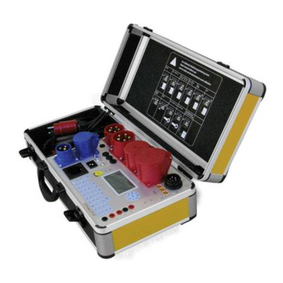 HT Instruments HT-POWERTEST 0701 3P Bedienungsanleitung