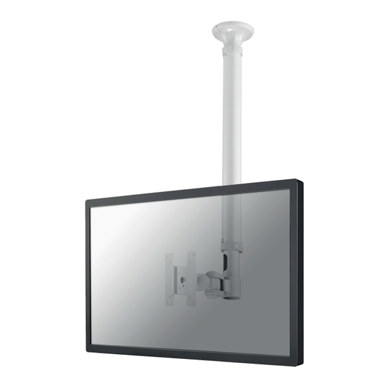 Newstar FPMA-C100WHITE Montageanleitung