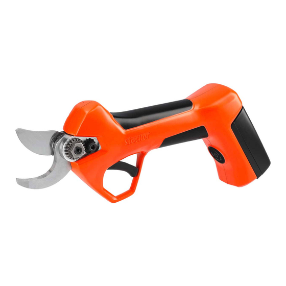 Stocker Kantia E-22 TR Benutzerhandbuch
