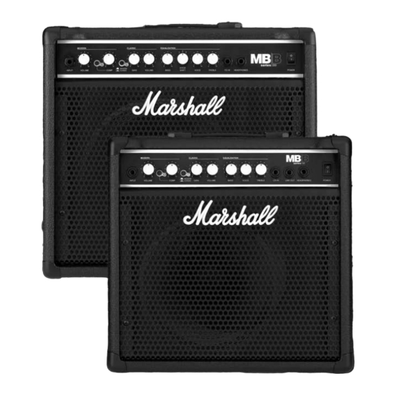 Marshall MB 15 Handbuch