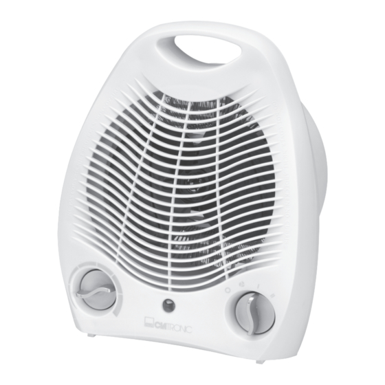 Clatronic HL 3378 Bedienungsanleitung, Garantie