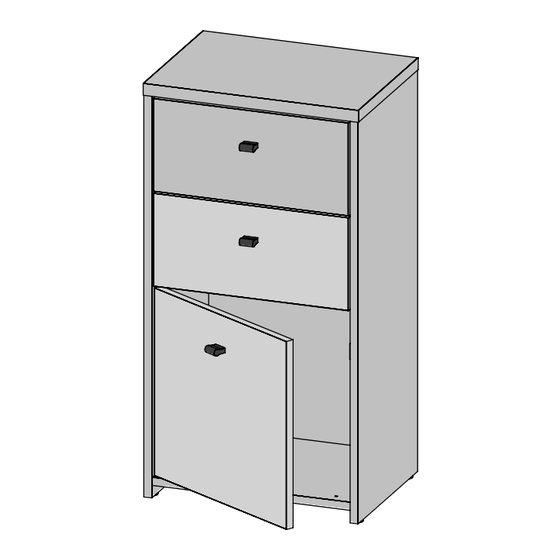 Forte CHEST SQNK211-C764 Montageanleitung