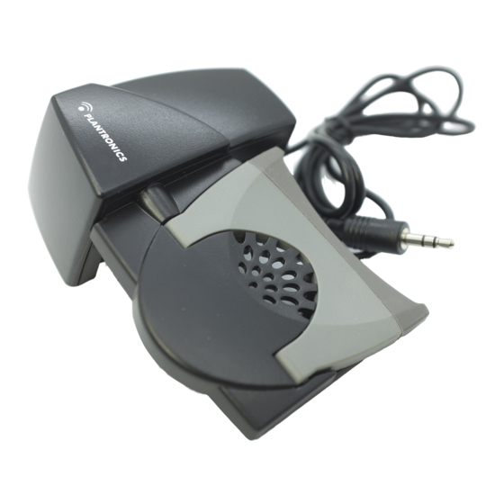 Plantronics HL10 Benutzerhandbuch