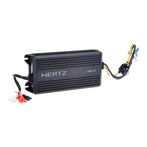 Hertz PowerSports HMP 1D Bedienungsanleitung