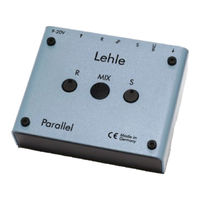 Lehle Parallel M Bedienungsanleitung